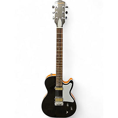 Used Harmony JUPITER THINLINE GREY SPARKLE Solid Body Electric Guitar