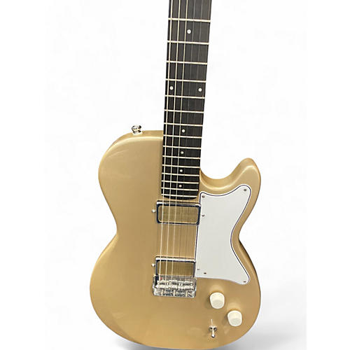 Used Harmony Jupiter Gold Top Solid Body Electric Guitar Gold Top