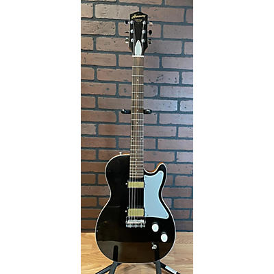 Harmony Used Harmony Jupiter Thinline Black Solid Body Electric Guitar