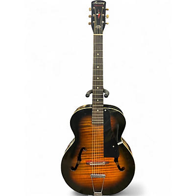 Used Harmony MONTEREY 2 Color Sunburst Acoustic Guitar