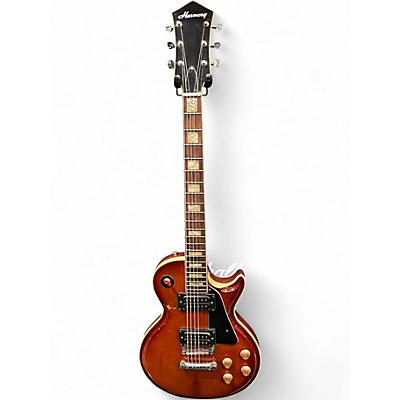Used Harmony Marquis H99 Amber Solid Body Electric Guitar