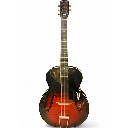 Used Harmony Monterey Sunburst Acoustic Guitar Sunburst