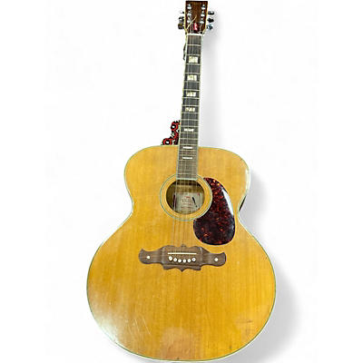 Used Harmony OPUS  Natural Acoustic Guitar