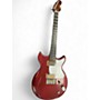 Used Harmony Rebel Red Solid Body Electric Guitar Red