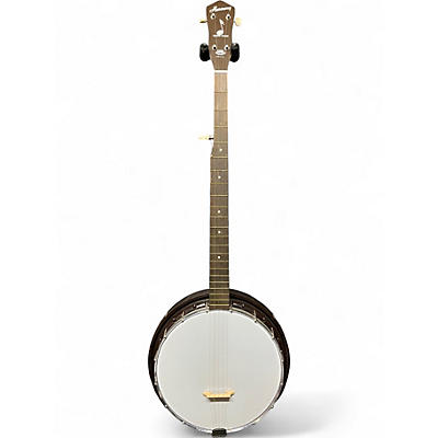 Used Harmony ResoTone Banjo Natural Banjo