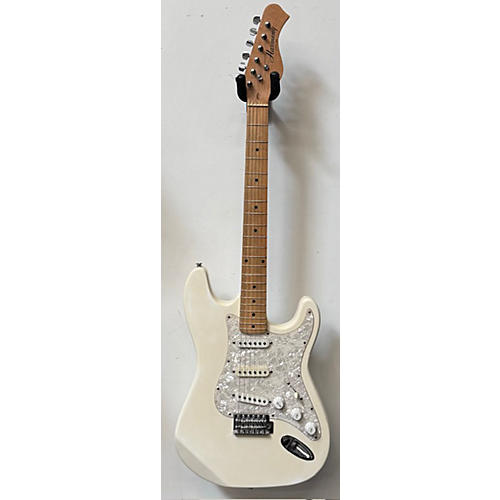 Harmony Used Harmony S Style White Solid Body Electric Guitar White