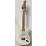 Used Harmony Used Harmony S Style White Solid Body Electric Guitar White