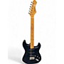 Used Harmony S style Black Solid Body Electric Guitar Black