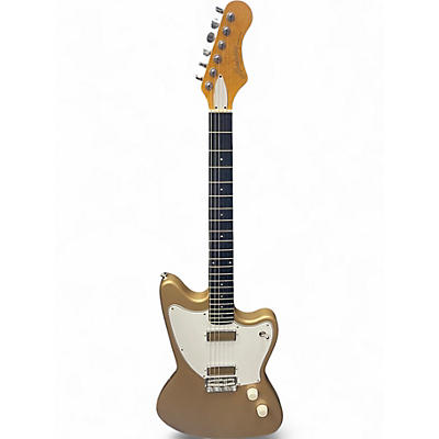 Used Harmony SILHOUETTE Shoreline Gold Solid Body Electric Guitar