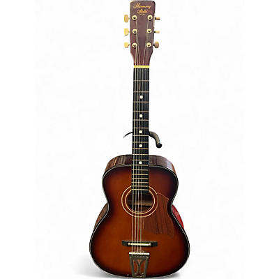 Used Harmony STELLA Brown Acoustic Guitar