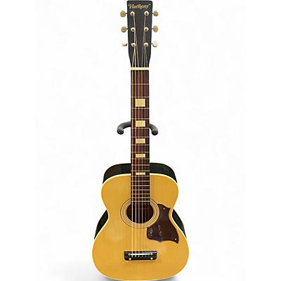 Used Harmony STELLA Natural Acoustic Guitar