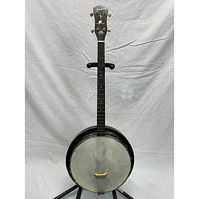 Harmony Used Harmony Tenor Closed-back Banjo Vintage Mahagony Banjo