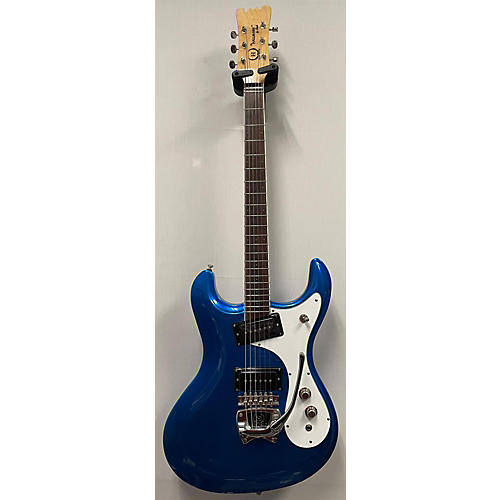 Harmony Used Harmony The Hallmark (by Shade) Blue Solid Body Electric Guitar Blue