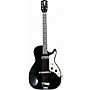 Used Harmony/alden H-45 Black Hollow Body Electric Guitar Black