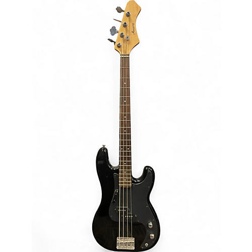 Used Harmony p bass Black Electric Bass Guitar Black