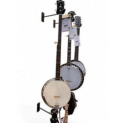 Used Harmony resotone 4 string banjo Natural Banjo