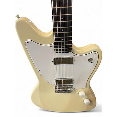 Used Harmony sil-houette white Solid Body Electric Guitar