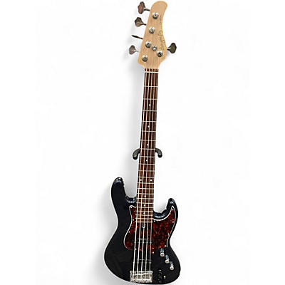 Used Harrys Engineering DRAGONFLY CLJB5 Blue Electric Bass Guitar