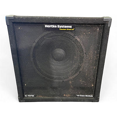 Used Hartke 115XL 200W 8Ohm 1x15 Bass Cabinet