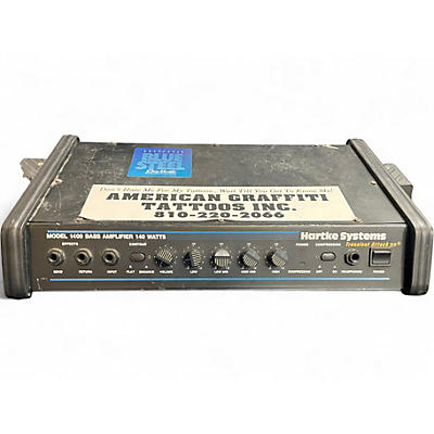 Used Hartke 1400 AMP Bass Amp Head