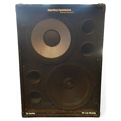 Used Hartke 215 SUB MODULE XL-SERIES Bass Cabinet