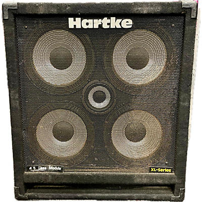 Hartke Used Hartke AK410 500W 8Ohm 4x10 Bass Cabinet