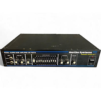 Used Hartke HA2000 Bass Amp Head