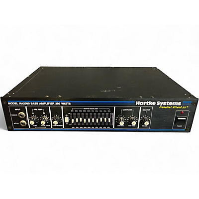 Used Hartke HA2000 Bass Amp Head