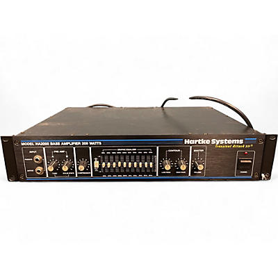 Used Hartke HA2000 Bass Amp Head