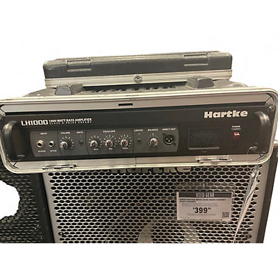 Used Hartke LH1000 1000W Bass Amp Head