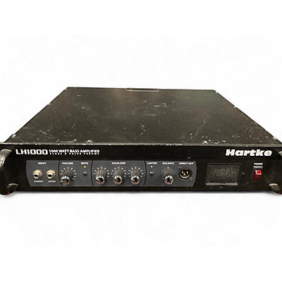 Used Hartke LH1000 1000W Bass Amp Head