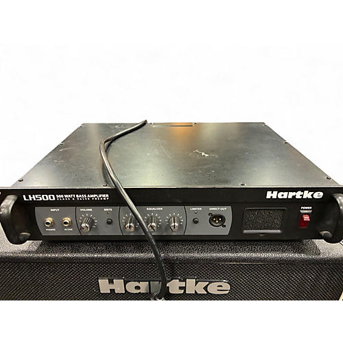 Used Hartke LH500 500W Bass Amp Head