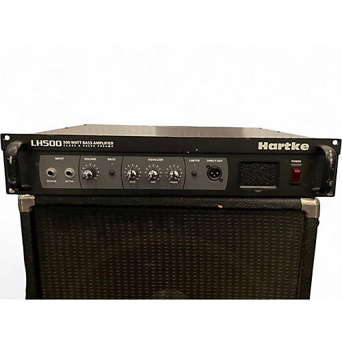 Used Hartke LH500 500W Bass Amp Head