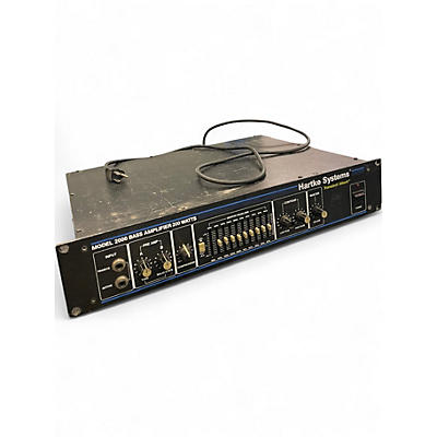 Used Hartke MODEL 2000 Bass Amp Head