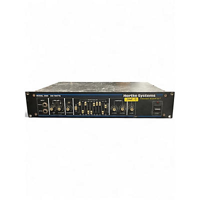 Used Hartke MODEL 3500 350W Bass Amp Head
