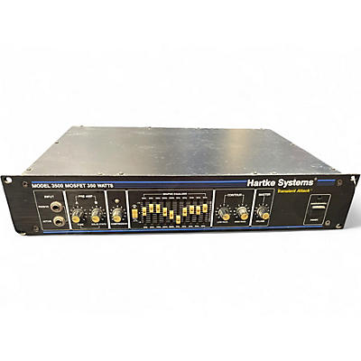 Used Hartke MODEL 3500 MOSFET 350W Bass Amp Head