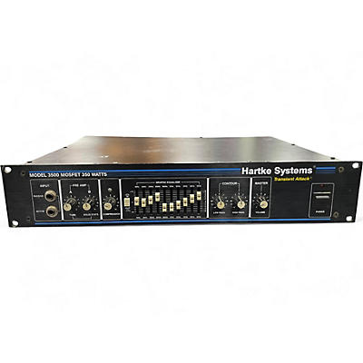 Used Hartke Model 3500 Bass Amp Head