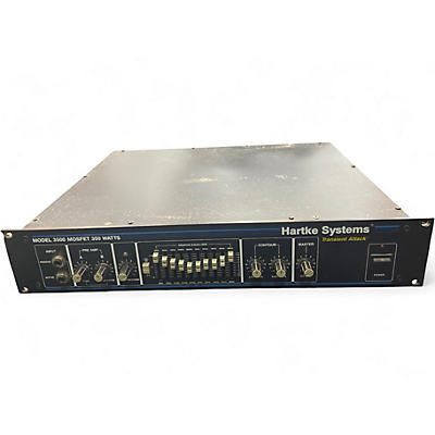 Used Hartke Model 3500 Bass Amp Head