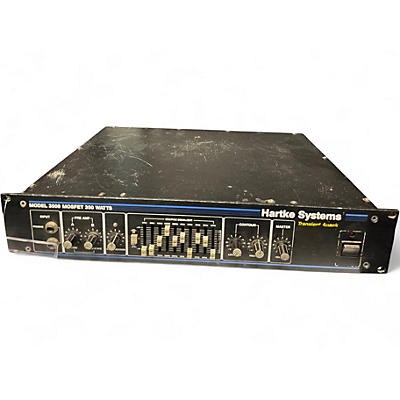 Used Hartke Model 3500 Mosfet 350 Watt Bass Amp Head