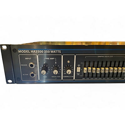Used Hartke Model HA3500 Bass Amp Head