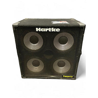 Used Hartke Transporter 4x10 Bass Cabinet