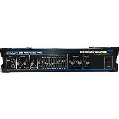 Used Hartke ha2000 Bass Amp Head