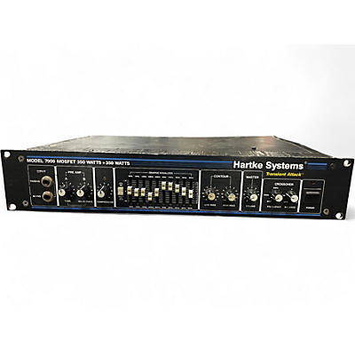 Used Hartke tRANSIENT ATTACK MODEL 7000MOSFET 350W Bass Amp Head