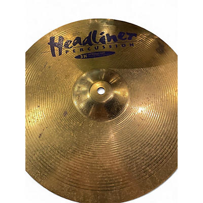 Used Headliner 14in 3k hi hat Cymbal
