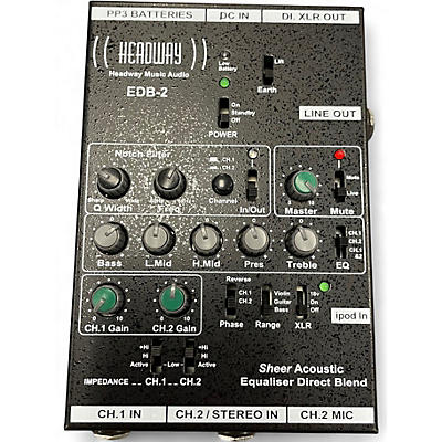 Used Headway EDB2 Bass Effect Pedal