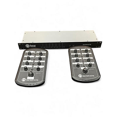 Used Hear Technologies Hearback OCTO+ 2 Mixer and Rack Mount Mixer