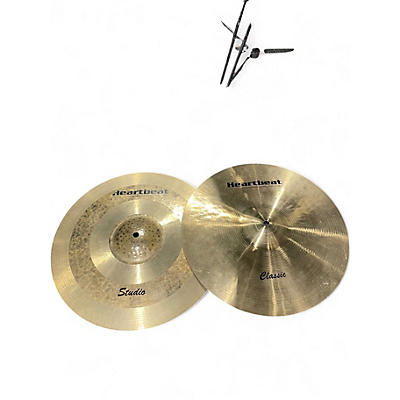 Used Heartbeat 16in Hi Hat Pair Cymbal