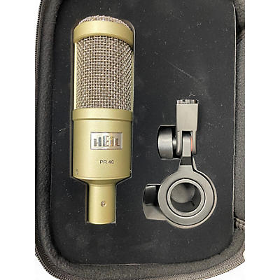 Used Heil Sound PR40 Dynamic Microphone