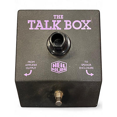 Used Heil Sound THE TALK BOX Effect Pedal
