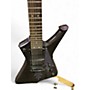 Used Hembry EXPLORER STYLE BLACK Solid Body Electric Guitar BLACK